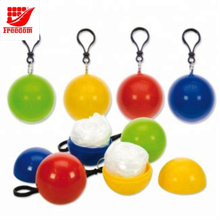 Give Away Logo Printed Golf Safe Rain Disposable Poncho Ball