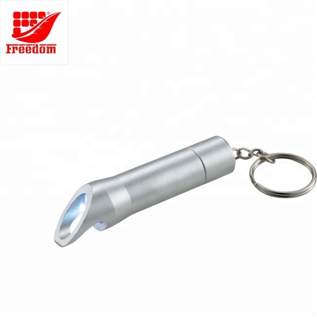 Customized Logo LED Flashlight Keychain