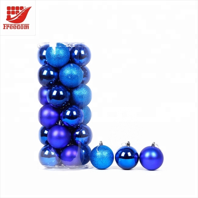 24PCS/Pack Colorful Christmas Balls