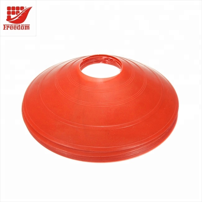 plastic football training roadblock landmark cone