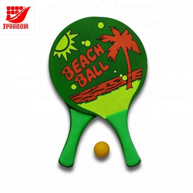Funny Plastic Beach Ball Racket Games