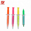 Colorful Promotional Syringe Highlighter Marker Pens