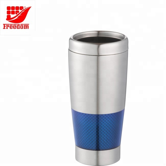 Logo Customized Stainless Steel Coffee Mugs With Lid