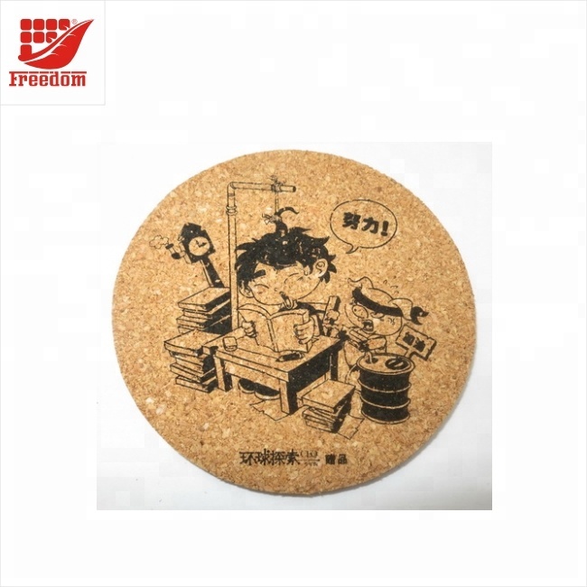 Hot Selling High Quality Solid Cork Coasters