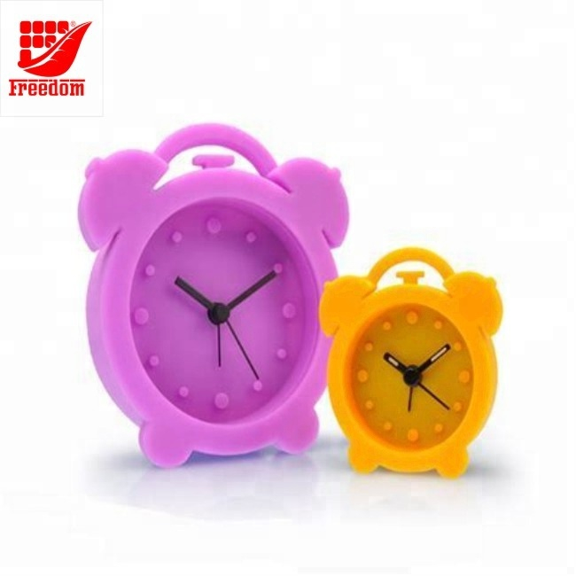 Promotion Gifts 100% Silicone Mini Alarm Clock