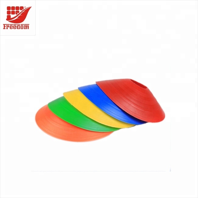 plastic football training roadblock landmark cone