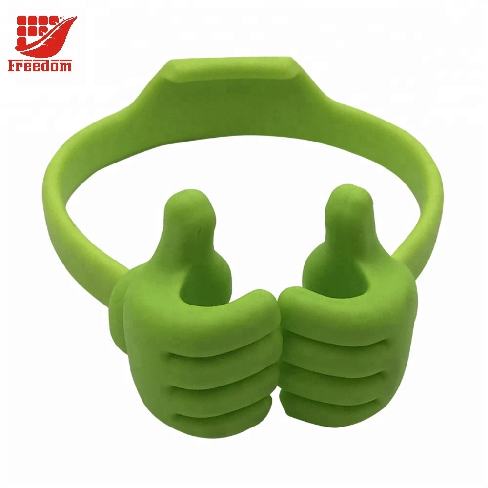 Universal Flexible Multi-angle Cute Thumbs up Cell Phone Stand Tablet Desk Holder