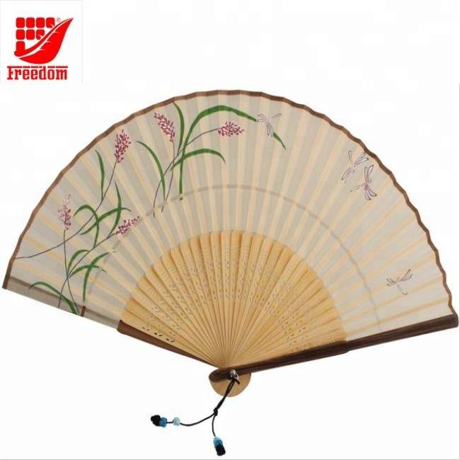 Fashion Style Customised Hand Held Paper Fan