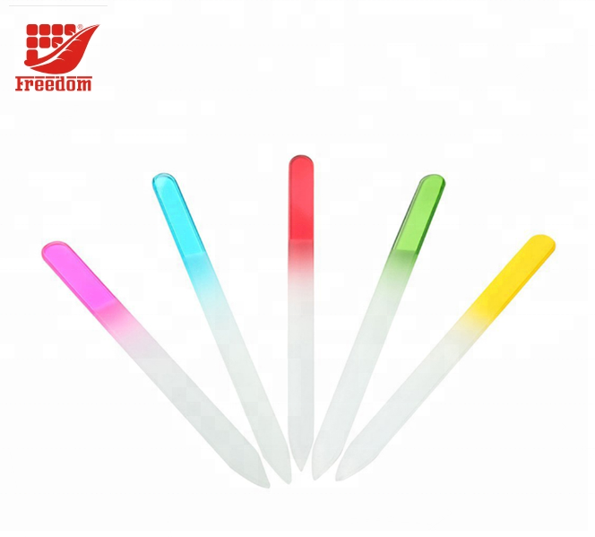 Advertising Custom Logo Colorful Glass Nail File