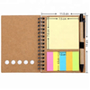 Spiral Notebook with Pen Sticky Notes Page Marker Colored Tabs Flags