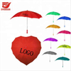 Promotional Customized Logo Printed Heart Shape Umbrella