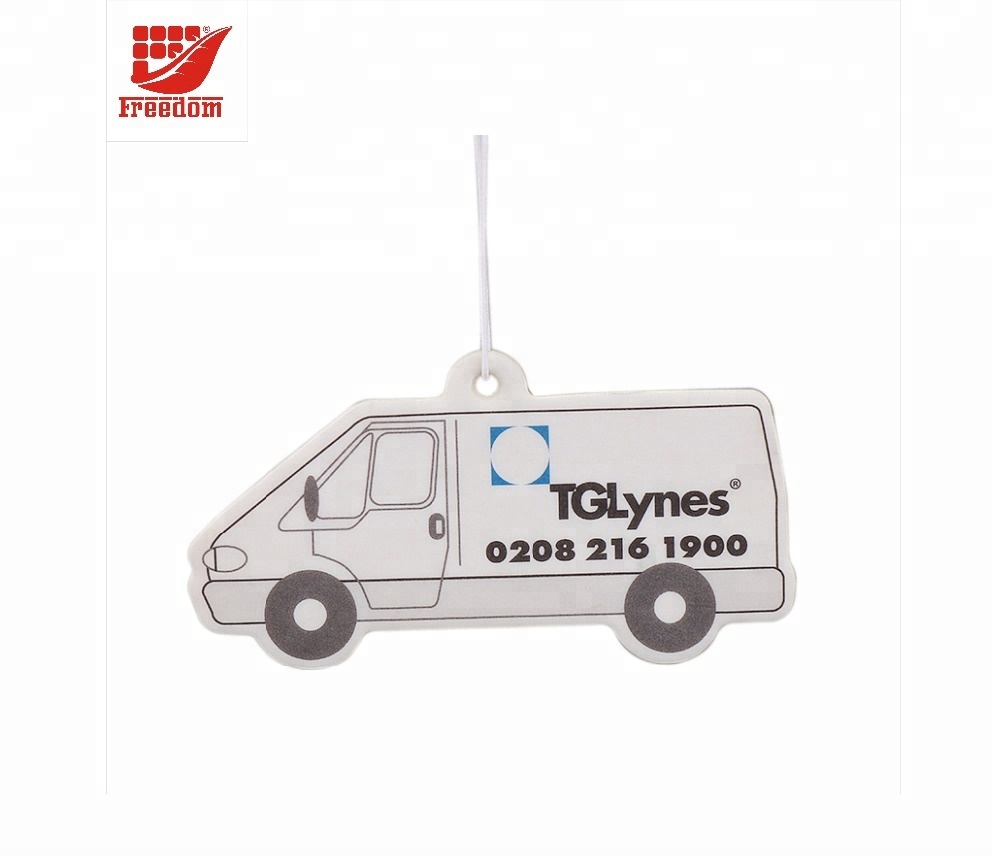 Customized Promotional Car Shaped Paper Car Air Fresheners