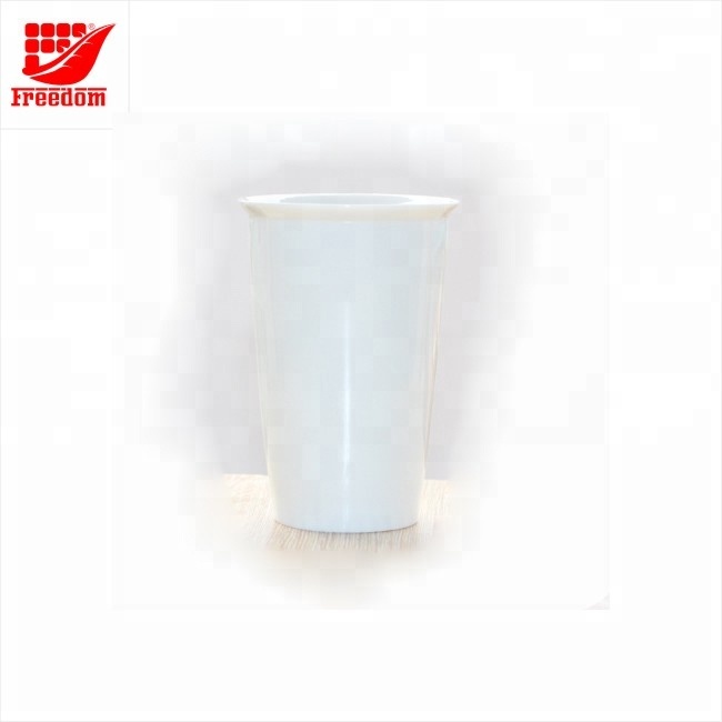 Logo Customized Silicone lid Ceramic Coffee Mugs
