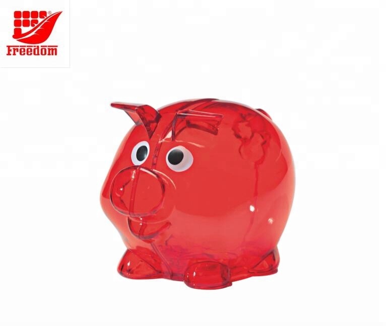 Promotional Kids Plastic Piggy Coin Bank