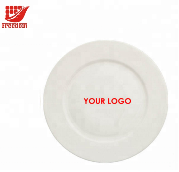 Plastic Plate With Printed Logo For Promotion
