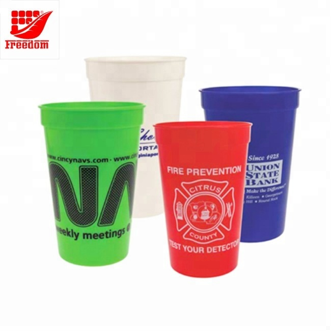 BPA Free 16OZ PP Plastic Stadium Cups