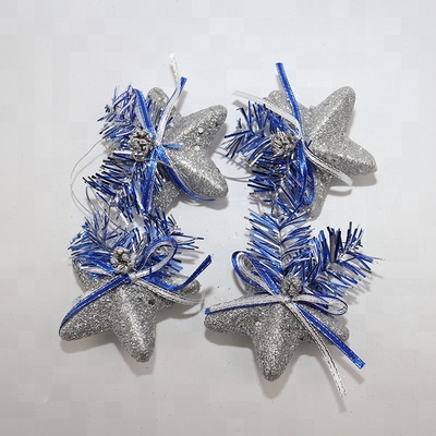 Hot Sale Christmas Decorative Star and Mini Shoes Ornament