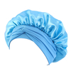 Hot Sale Custom Satin Silk Hair Bonnets With Printed Logo