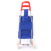 Hot Sell Multifunctional Folding Shopping Cart Fashion Vegetable Shopping Trolley Portable Luggage Cart