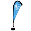 Mini Teardrop Desk Flag Advertising Banner Flying Beach Flag