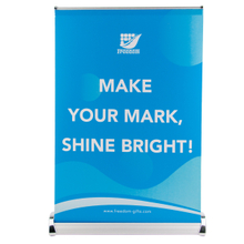 Wholesale Custom Printed Mini Retractable Table Top Roll Up Display Stand