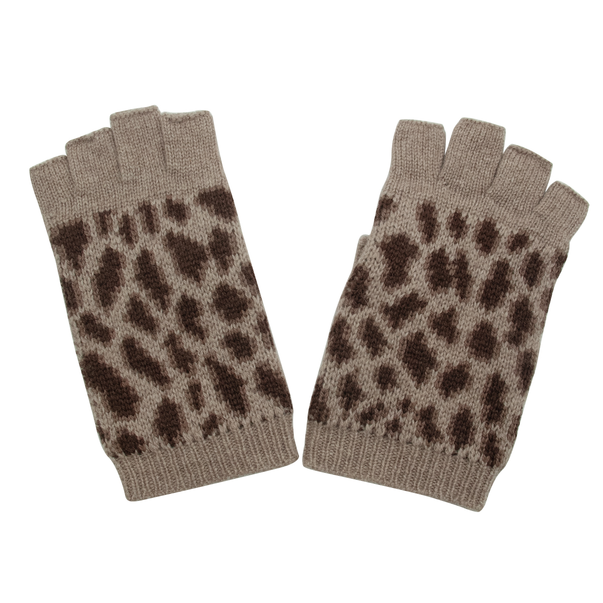 Wholesale Winter Cashmere Women Half Finger Gloves For Daily Life