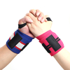 High Quality Custom Logo Printed Weight Lifting Wrist Straps Cross Fit Wrist Wraps