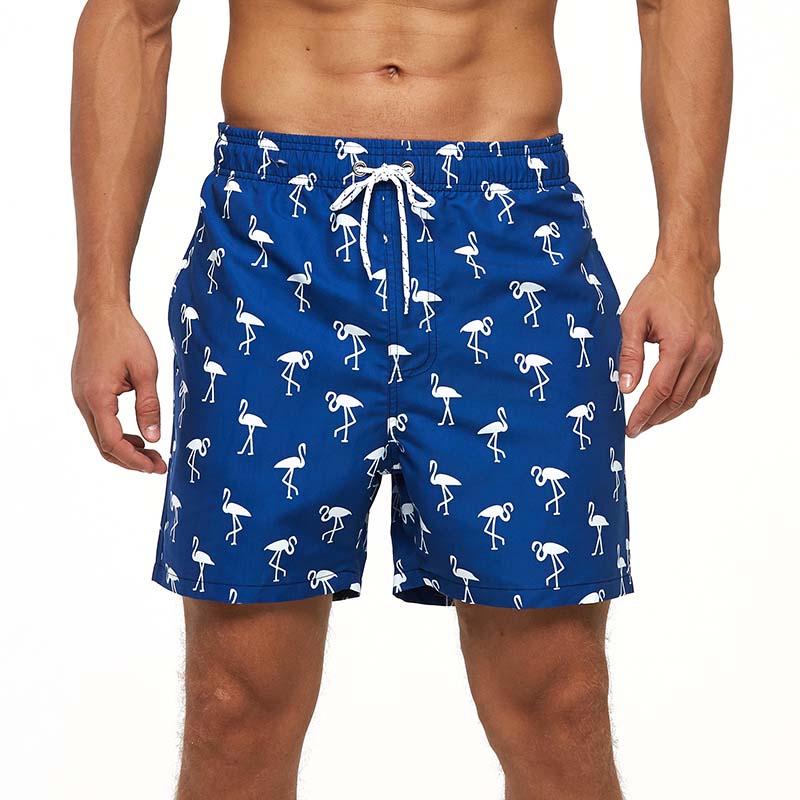High Quality Men Swimming Trunks Portable Swimming Cloth Fashion Change Color Beach Shorts