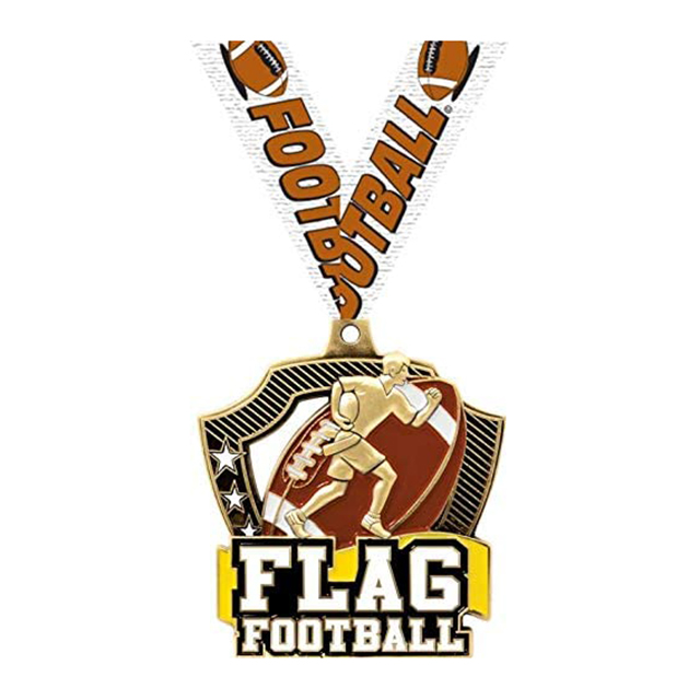Custom Design 3d Award Medals Sport Soccer Football Medal