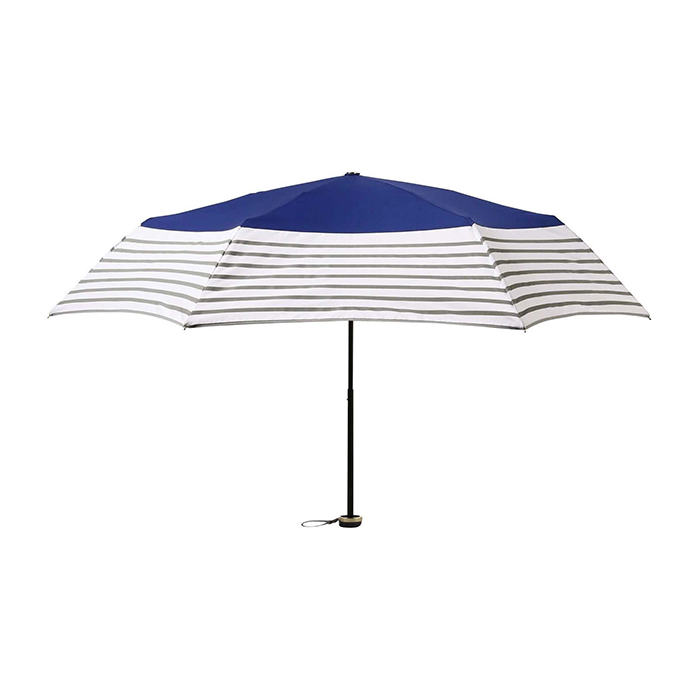 Amazon Hot Selling Navy Folding Umbrella Custom Windproof Travel Umbrella