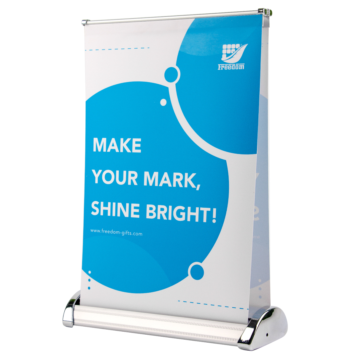 Factory Price Mini Retractable Banner Stand Table Top Roll Up Banner