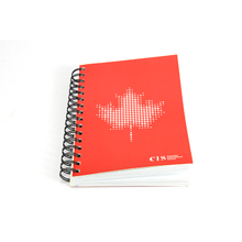 High Quality Paper Hardcover Notebook A5 Spiral Monthly Weekly Planner Notebook