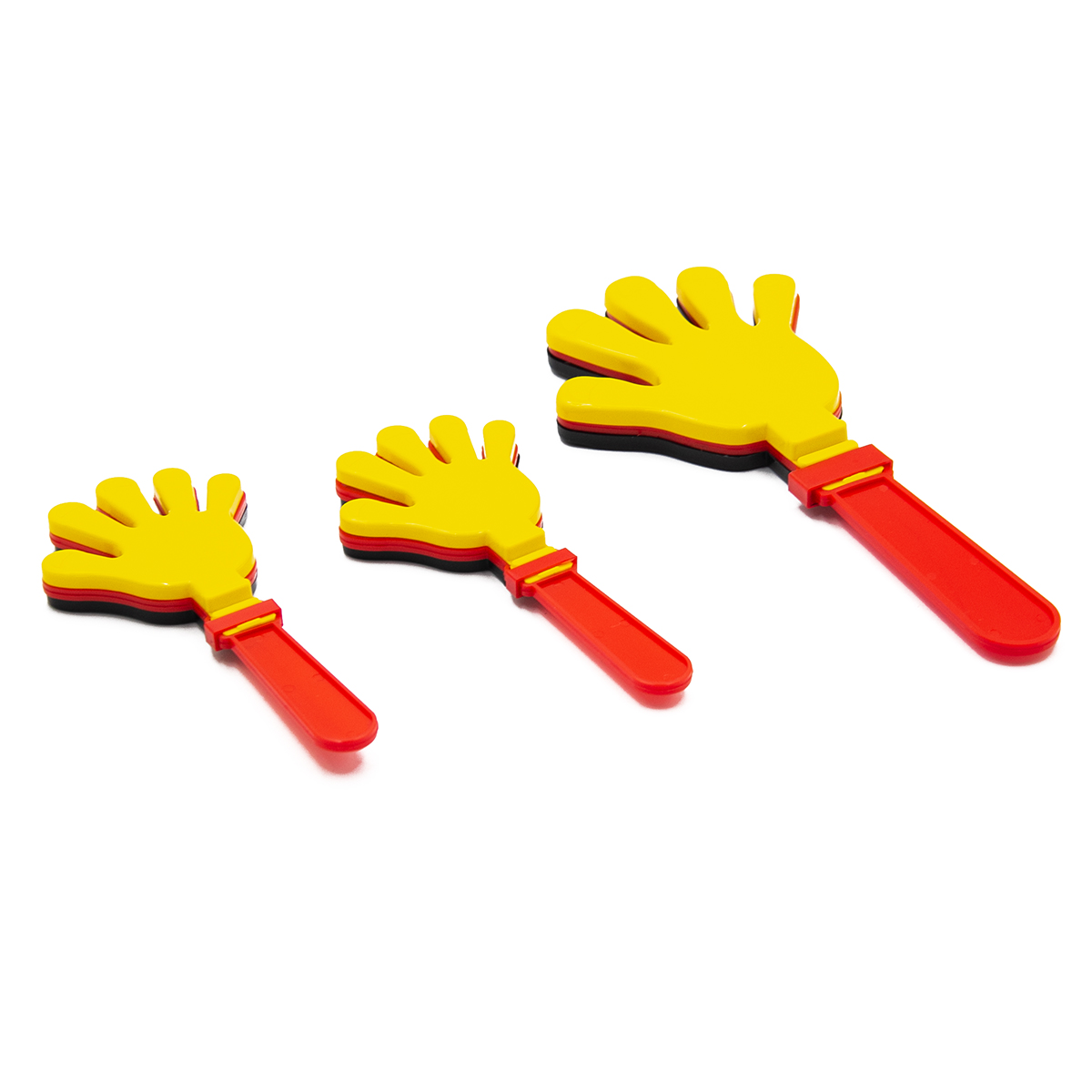 Cheap Custom Plastic Football Clap Cheering Clamps Noise Maker Football Fans Cheering Hand Clapper