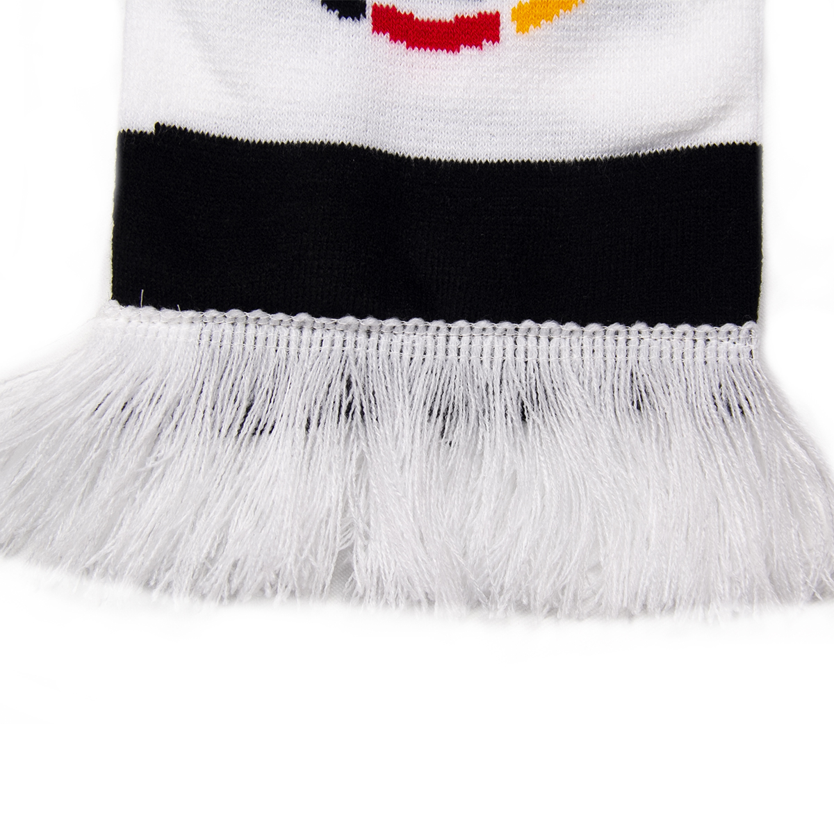 Custom Logo Printing Sport Team Football Fan Scarf Fashion Acrylic Knitted Scarves Football Club Scarf