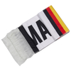 Custom Logo Printing Sport Team Football Fan Scarf Fashion Acrylic Knitted Scarves Football Club Scarf