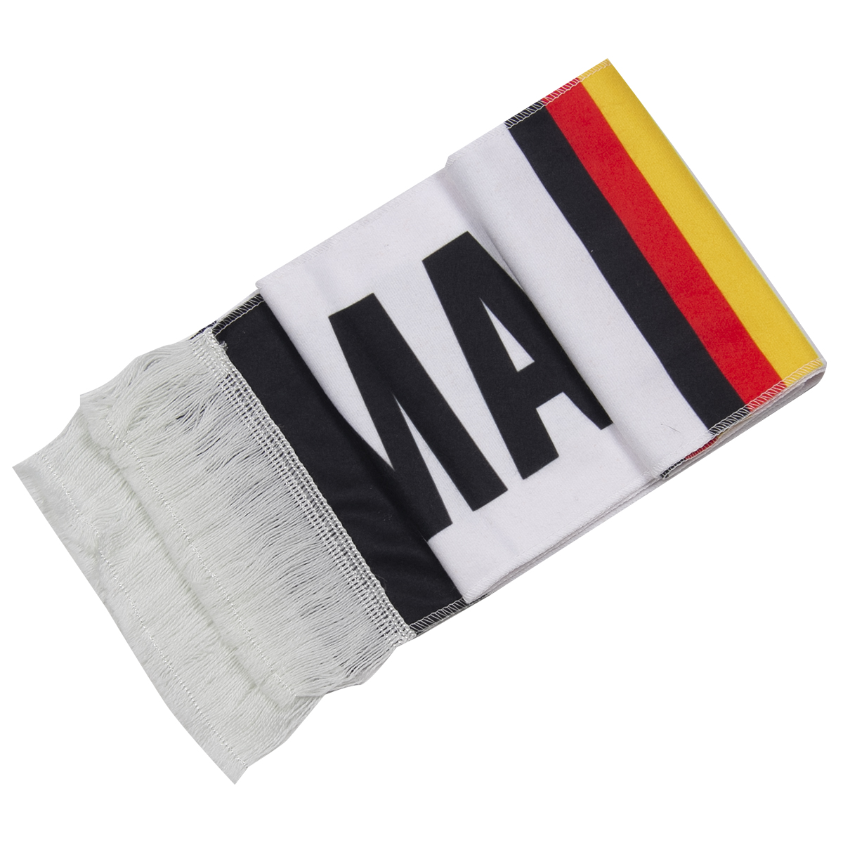 Custom Logo Printing Sport Team Football Fan Scarf Fashion Acrylic Knitted Scarves Football Club Scarf
