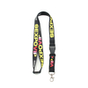 Promotional Custom ID Card Lanyard Sublimation Polyester Lanyard With Logo Printed