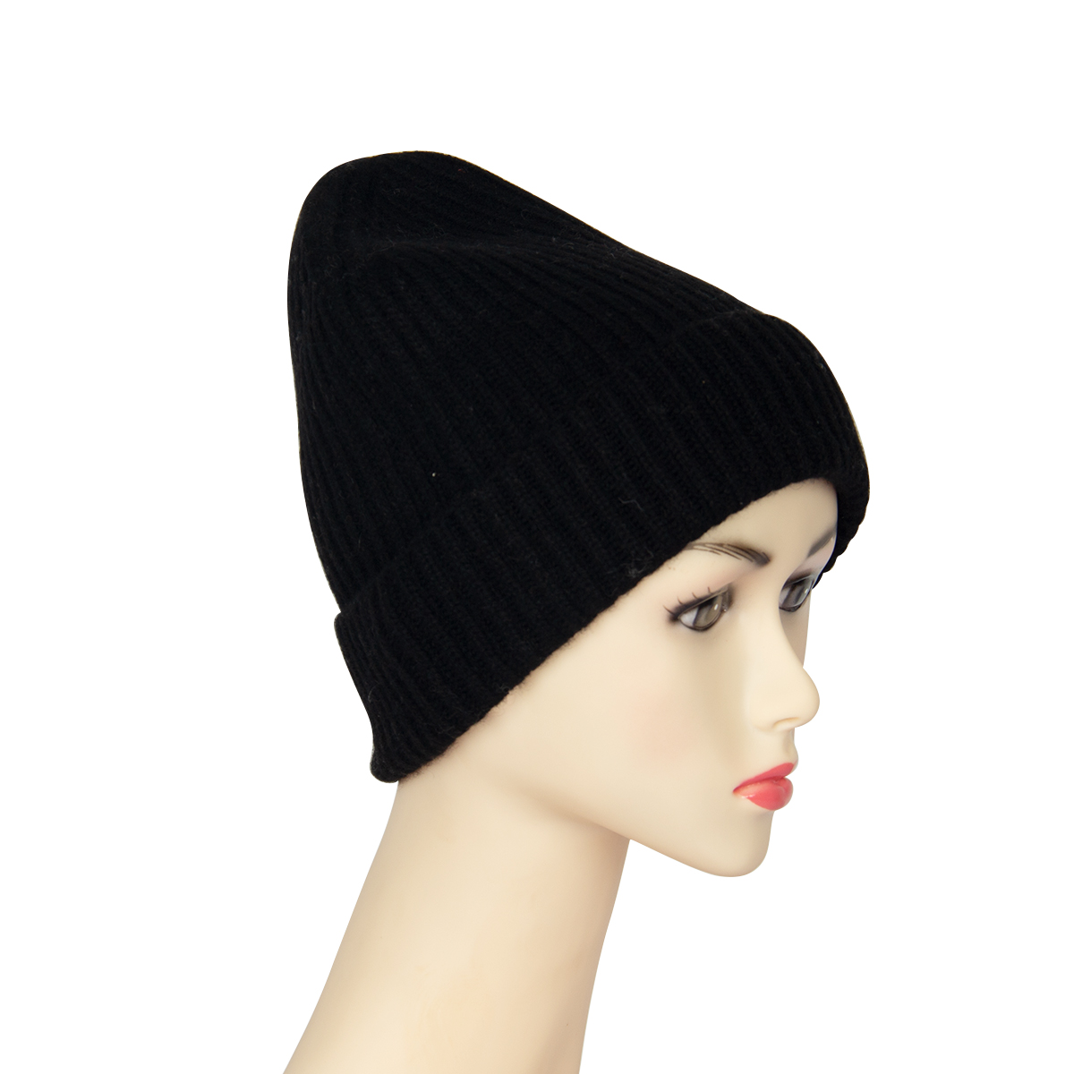 Wholesale Cashmere Beanie Hat Women Winter Blank Beanies With Custom Label