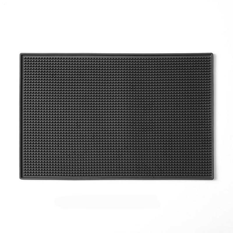 High Quality Custom Logo Printed Soft PVC Rubber Bar Mat