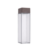 Best Selling Clear Square Plastic Water Bottle Custom Frosted Square Plastic Water Bottle