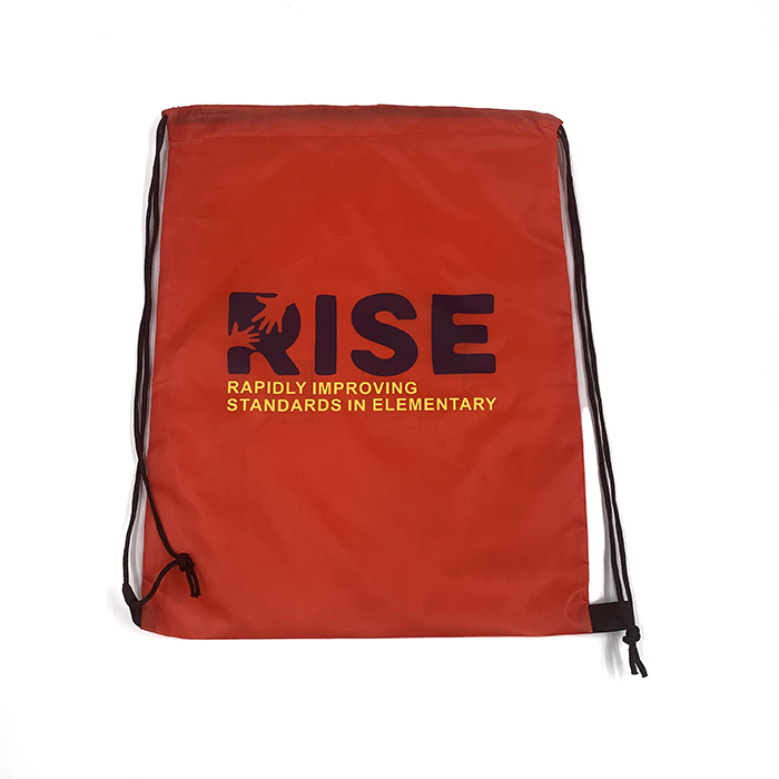 Amazon Hot Sale Custom Recycled Polyester Drawstring Bag