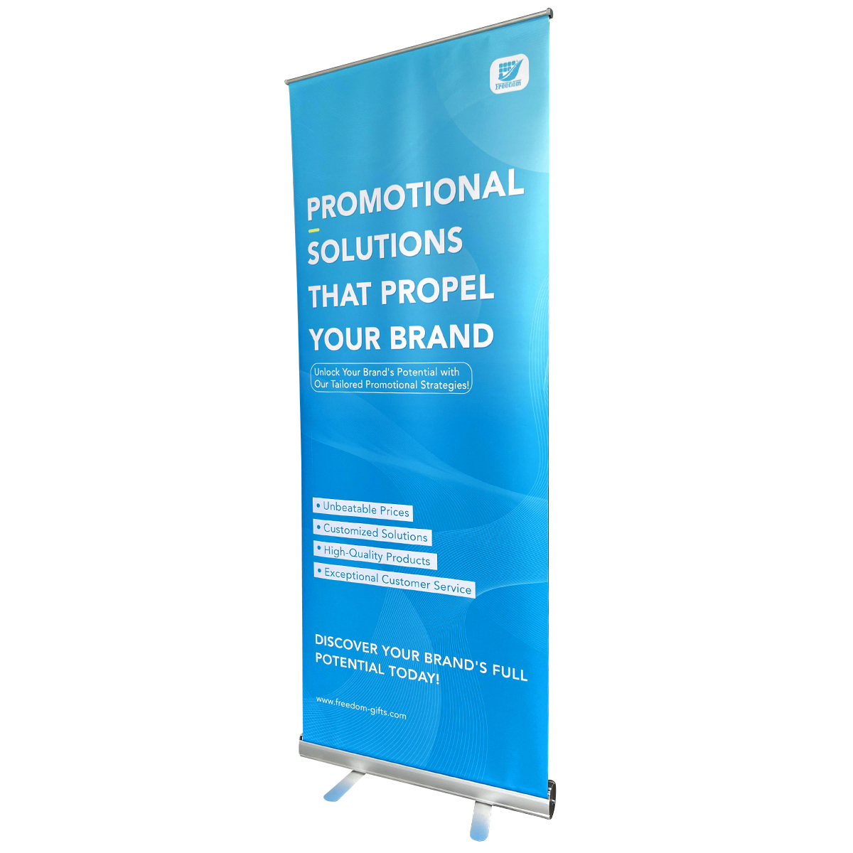 Wholesale Promotional Retractable Roller Up Banner Stand Roll Up Displays