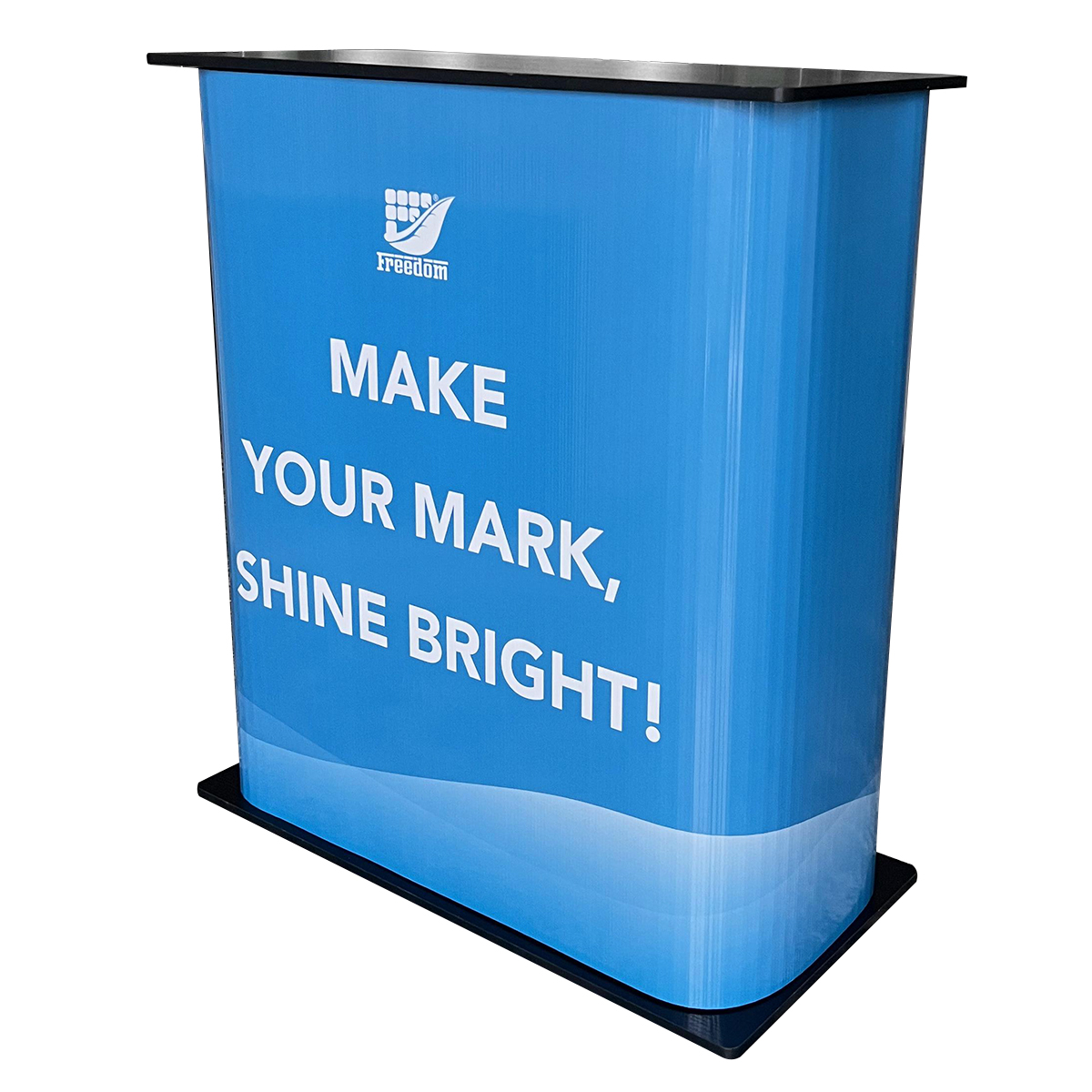 Hot Sale Portable Trade Show Pop Up Counter Display Promotional Table