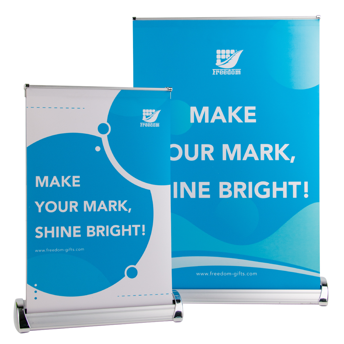 Factory Price Mini Retractable Banner Stand Table Top Roll Up Banner