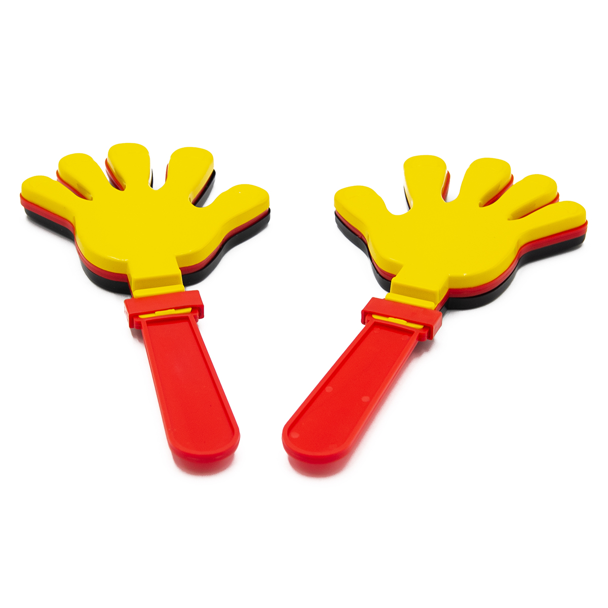 Cheap Custom Plastic Football Clap Cheering Clamps Noise Maker Football Fans Cheering Hand Clapper