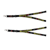 Promotional Custom ID Card Lanyard Sublimation Polyester Lanyard With Logo Printed