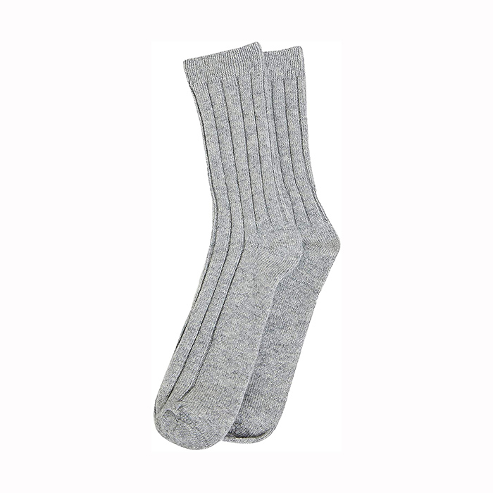 Factory Wholesale Custom Unisex 100% Pure Cashmere Super Soft Bed Cuff Socks