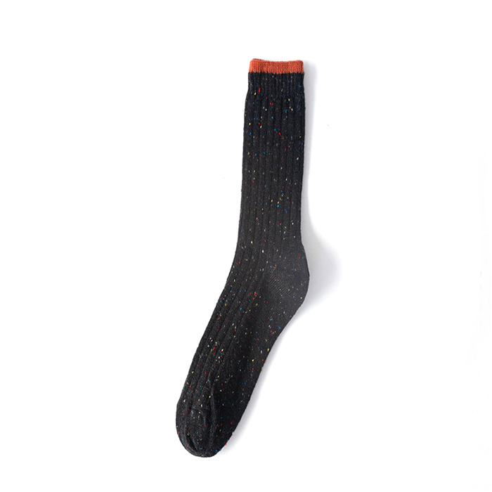 Colorful Wool Socks With Stripe Women Winter Thicken Cashmere Socks 