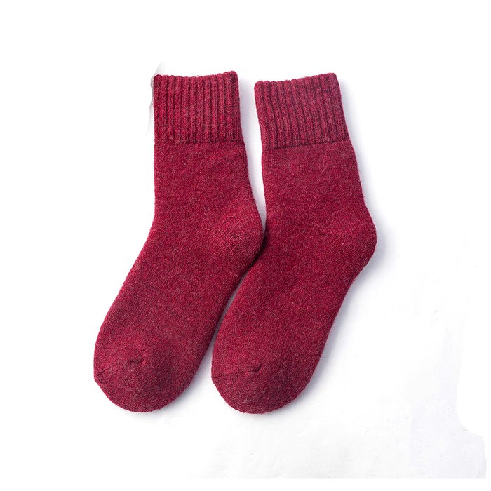 Factory Cheap Price 100% Cashmere Socks Winter Thick Cashmere Bed Socks