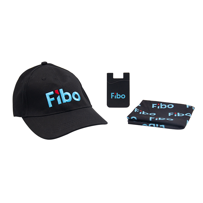 Promotional Gift Sets Amazon Hot Sale Promotional Fashion Baseball Cap Bandana Phone Card Holder Business Gift Set